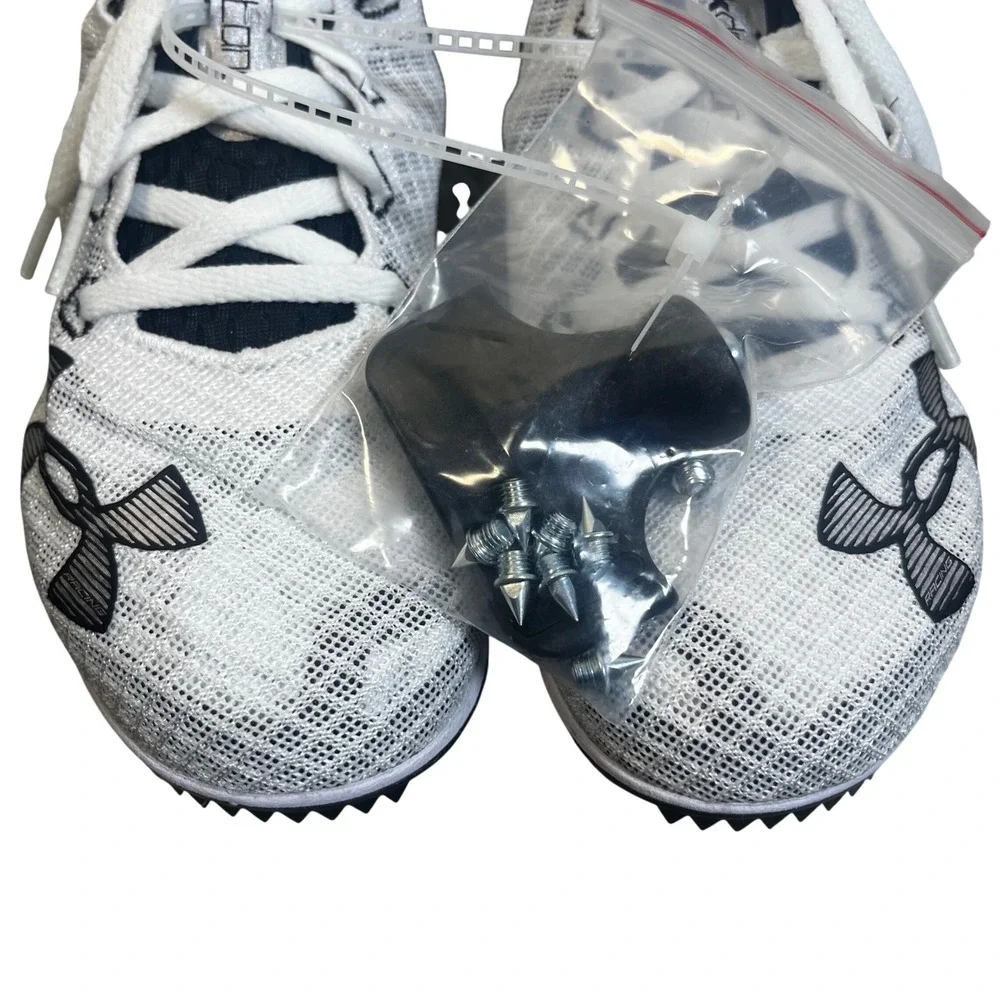 Under Armour Kick Distance Track Field Racing Spikes‎ Shoes 3025460-100 Size 9